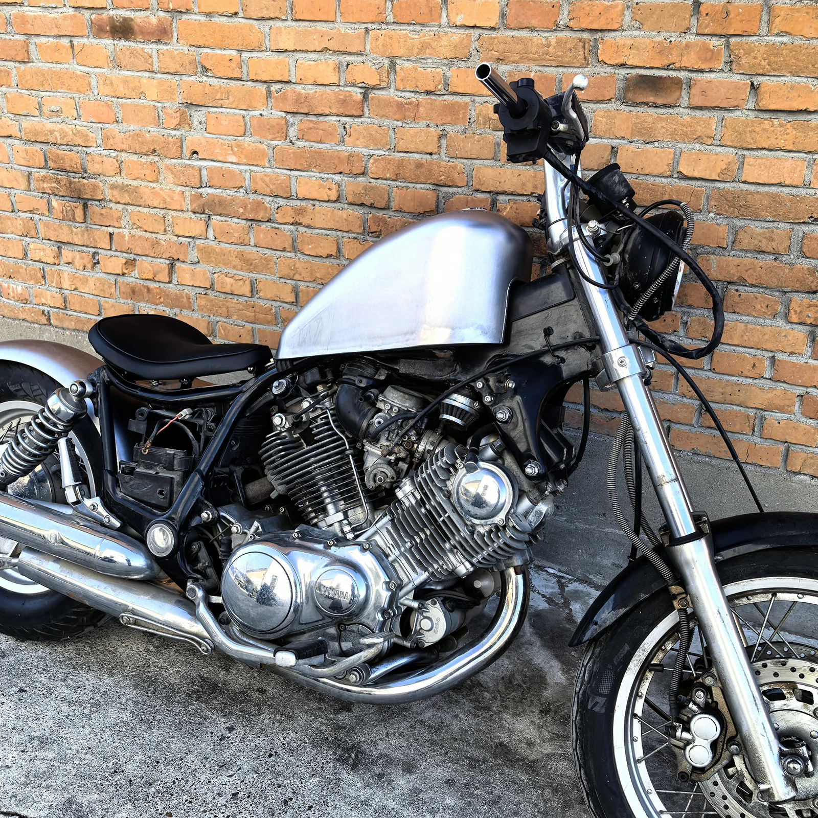 10-литровый топливный бак для мотоцикла с крышкой для Yamaha XV750 1987-1998 годов выпуска (art.: 3920dcef0215b) - 3920dcef0215b