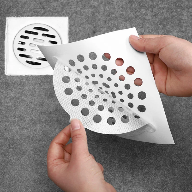 

20Pcs Shower Floor Hair Sink Filter Bathroom Kitchen Waste Drain Catcher Stopper Sewer Anti-clogging Strainer Mesh Screen