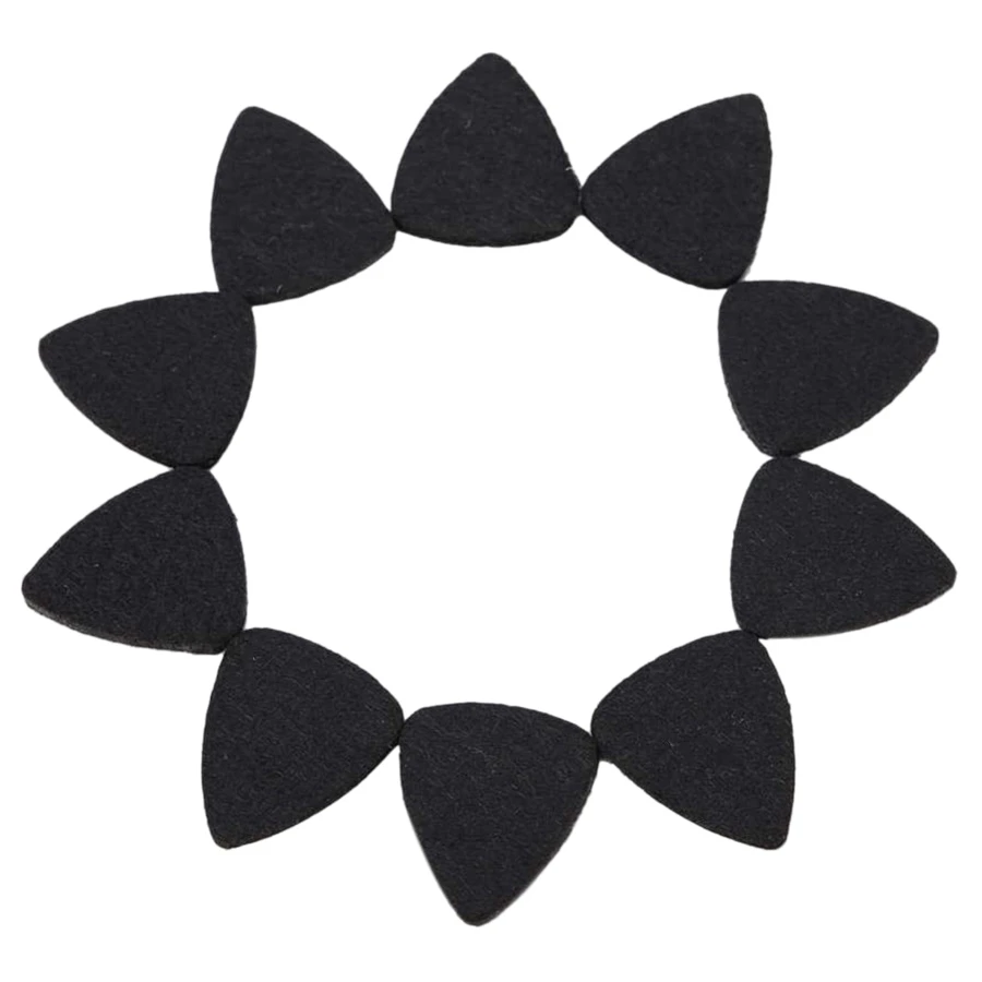 10 шт. медиаторы из шерстяного фетра для укулеле 3 мм тонкие электроакустической