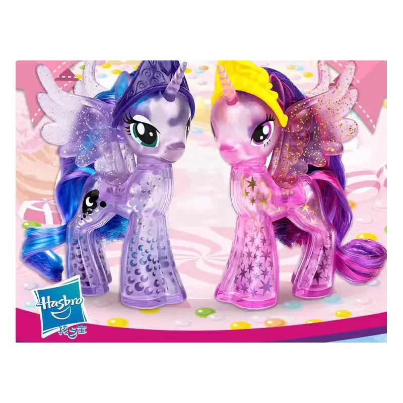 Hasbro аниме Мой маленький пони принцесса Сумерки блестящие принцессы Луна подарки
