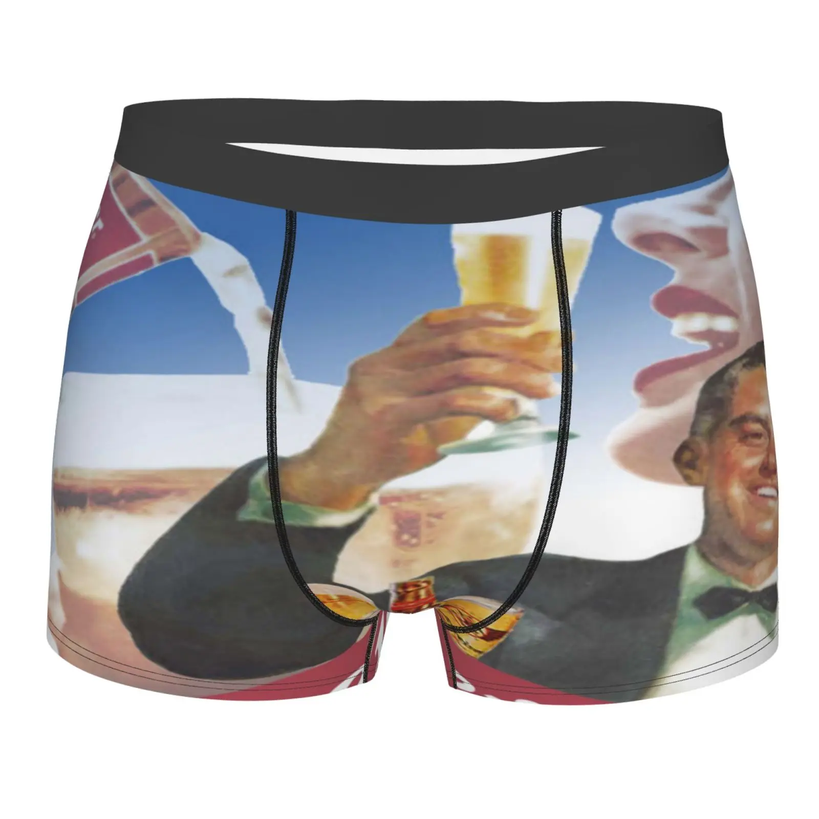 

Budweiser 359 Men's Panties Sexy Underwear Set Polyester Polyester Print Long Men Polyester Teen Boy Mens Sexy Fancy Underwear