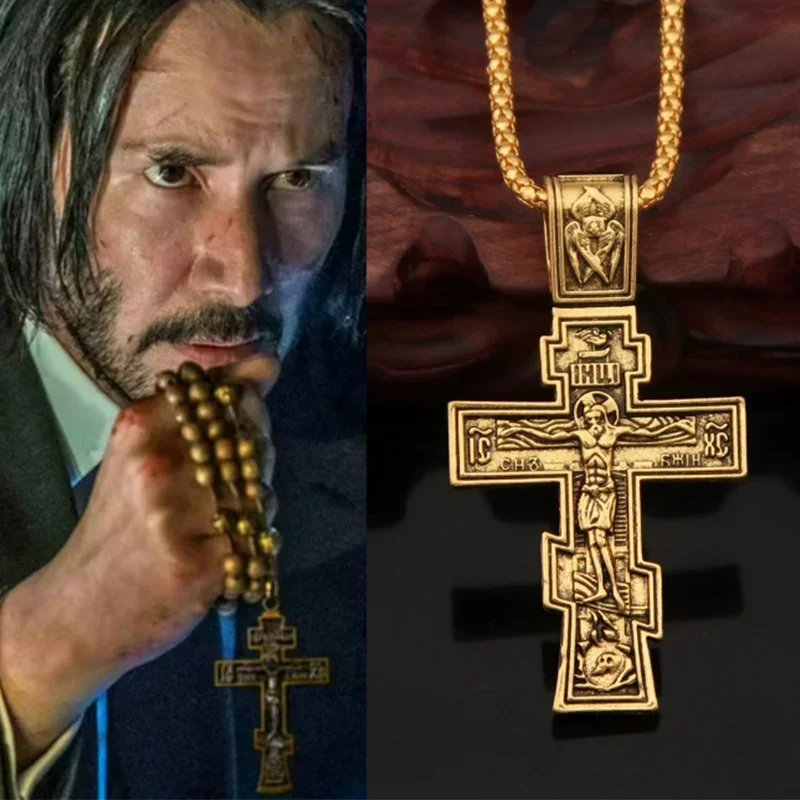 John Wick Sofia Blood Oath Gothic Style Movie Cosplay Can Open Coin Big Size Badge Jewelry Decoration Gift Accessories