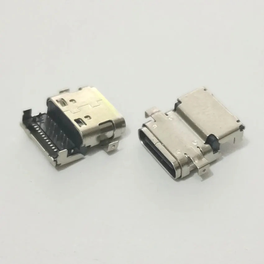 

2PCS Type-C USB Charging Socket Port Plug DC Power Jack Connector For ASUS C423N C423NA USB Type C USB3.1