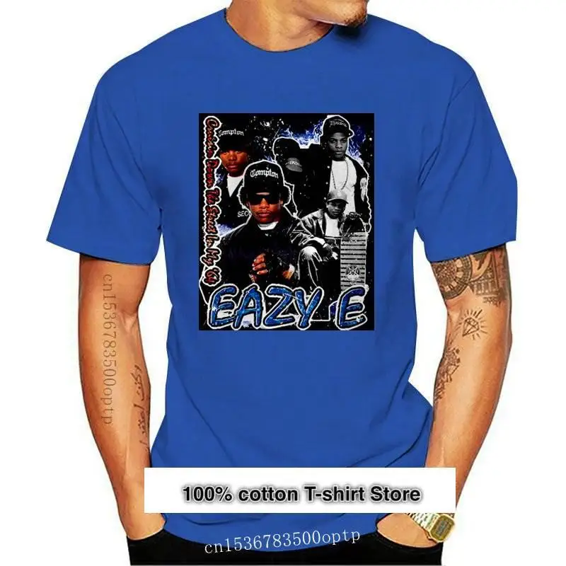 

Eazy-Camiseta Vintage de manga corta de Hip Hop, camisa negra de Anime de S-3XL, Pulp Fiction, nuevo