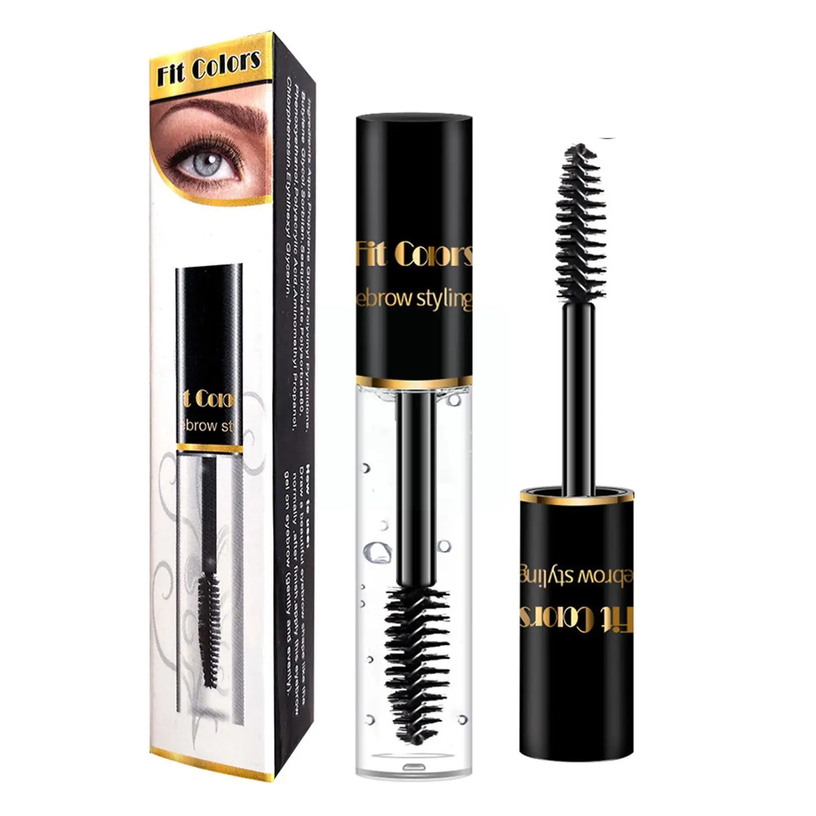 

Eyebrow Fix Glue Eyelash Styling Gel Brow Top Coat Long Clear Eye Waterproof Beauty Makeup Cosmetic Lasting X1O6