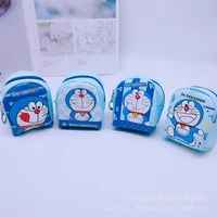 kawaii cartoon doraemon cute coin purse doraemon canvas cute pokonyan cartoon coin bag key case pendant small bag
