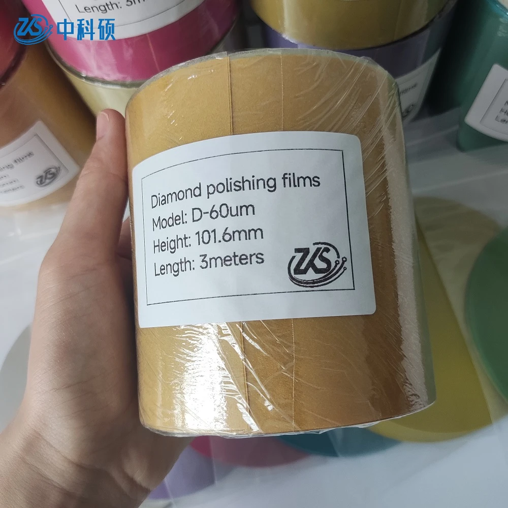 С рулоном шлифовальной бумаги Adhensive Diamond Fiber Optic 3 метра в рулоне ленты для