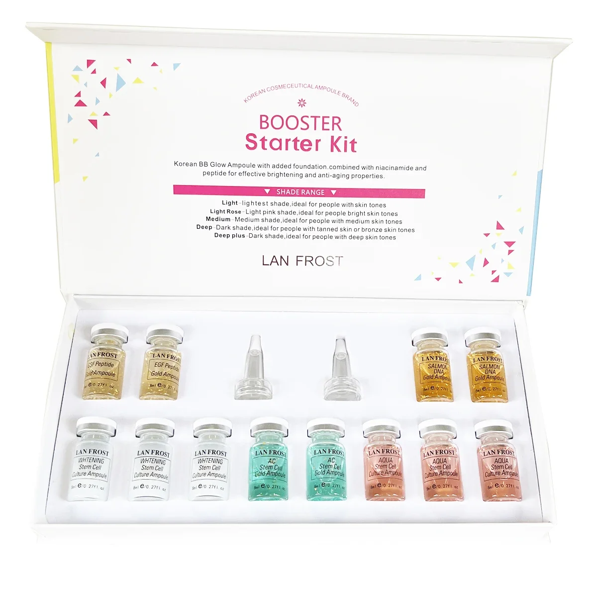 BB-крем с гиалуроновой кислотой светящаяся сыворотка для лица ампула эссенция