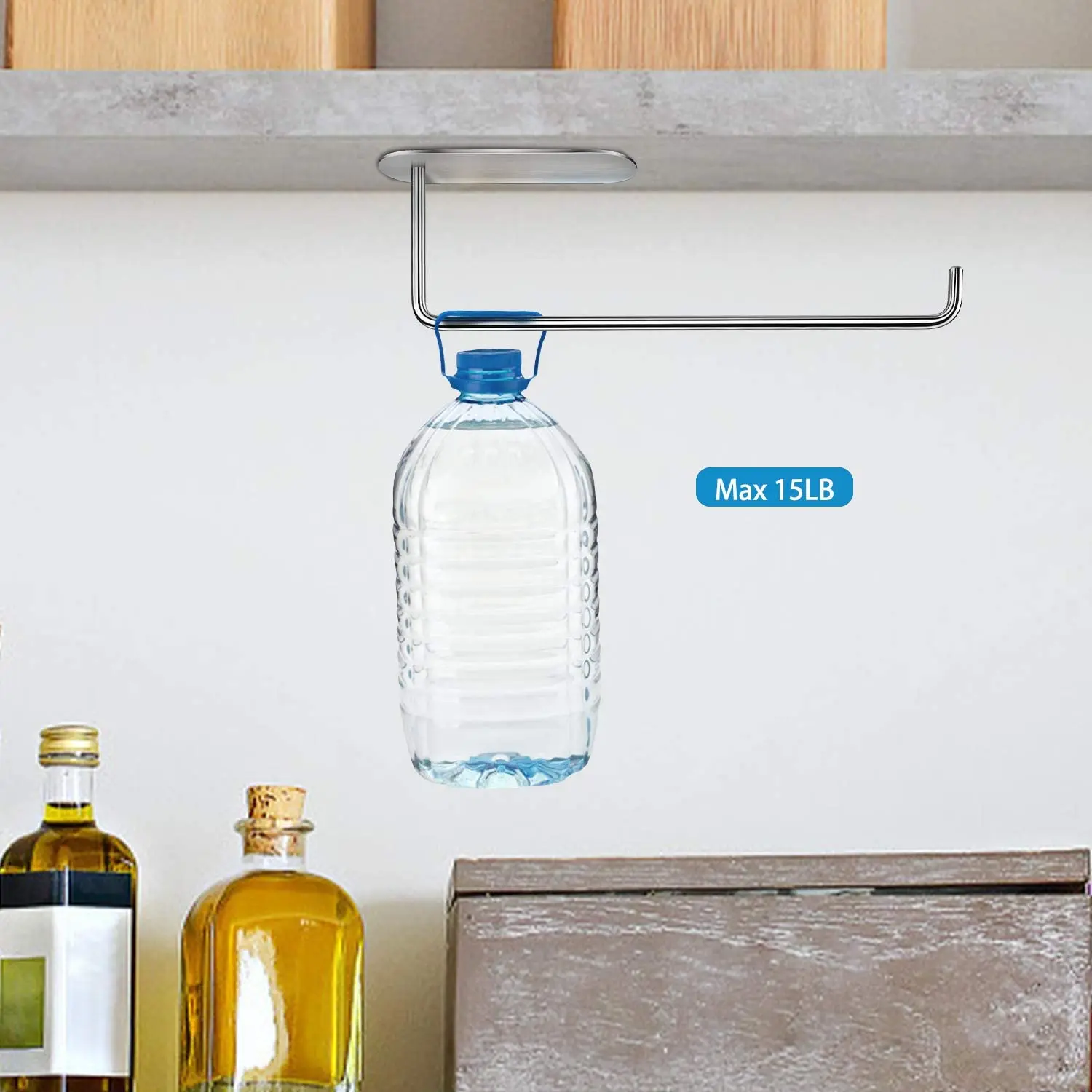 Держатель для бумажных полотенец - самоклеящийся держатель под креплением в