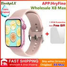 Оригинальные Смарт-часы X8max, 1,75 дюйма, Bluetooth, музыка, X8 Max, Смарт-часы, спортивный мониторинг сна, пульсометр pk x8 X7 Max