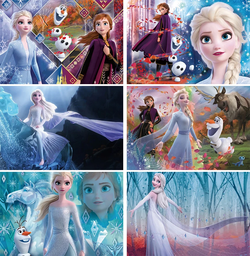 

Disney Frozen Anna Elsa Princess Birthday Backgrounds Decors Vinyl Cloth Party Backdrops Baby Shower Supplies Kids Girls Gifts