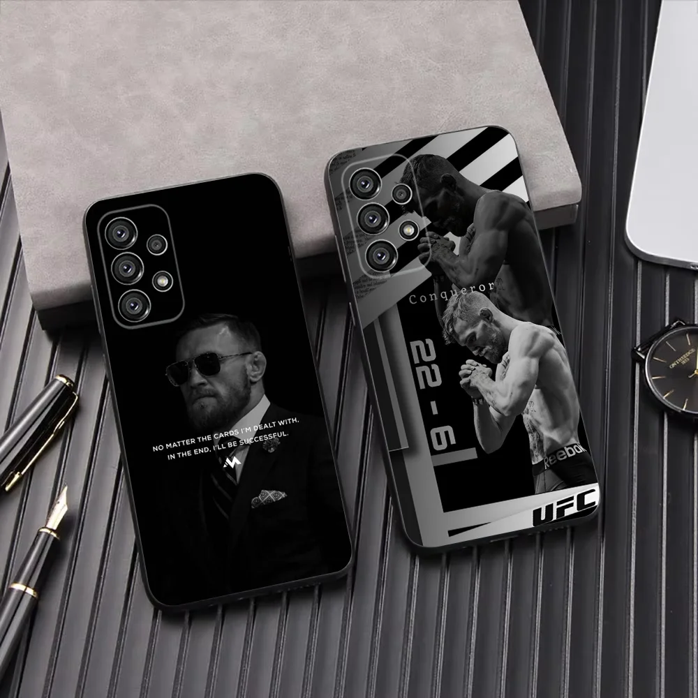 U-Ufc Conor McGregor Phone Case For Samsung Galaxy A13 A21s A22 A31 A32 A52 A53 A71 A80 A91 Soft Black Shell
