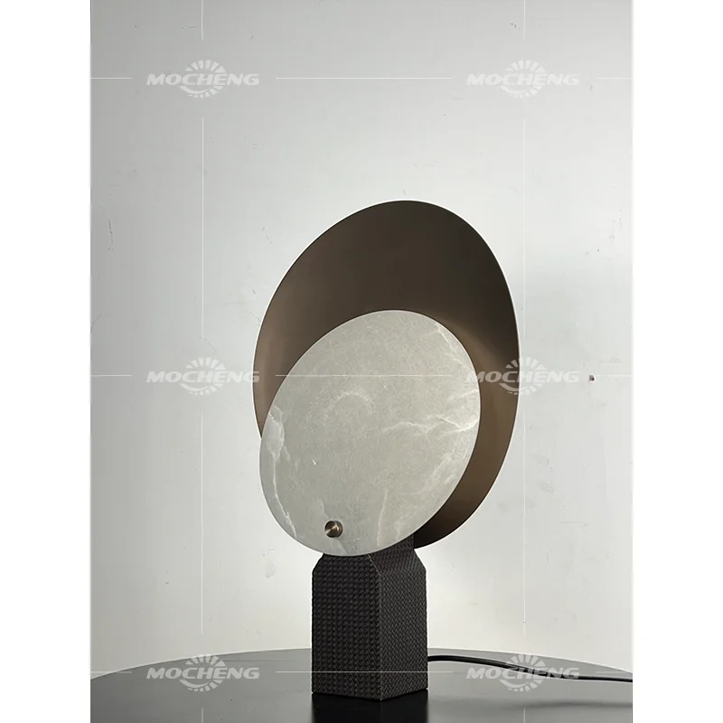 Современный отель украшение дома гостиная спальня настольная лампа круглая