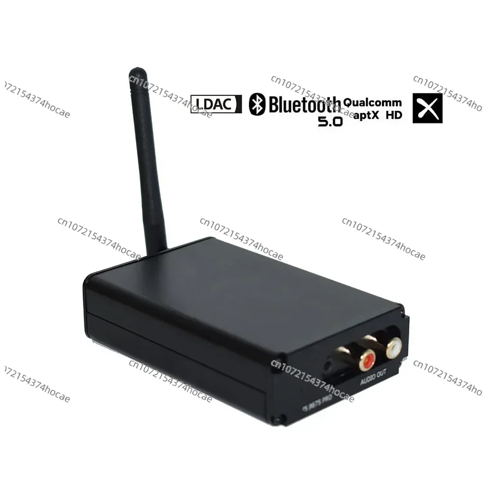 Фото Lusya Csr8675 Беспроводной приемник Bluetooth 5.0 APTX HD PCM5102A ЦАП Dekodierung 3,5 мм RCA Ausgang 24bit mit Antennenetzteil №2