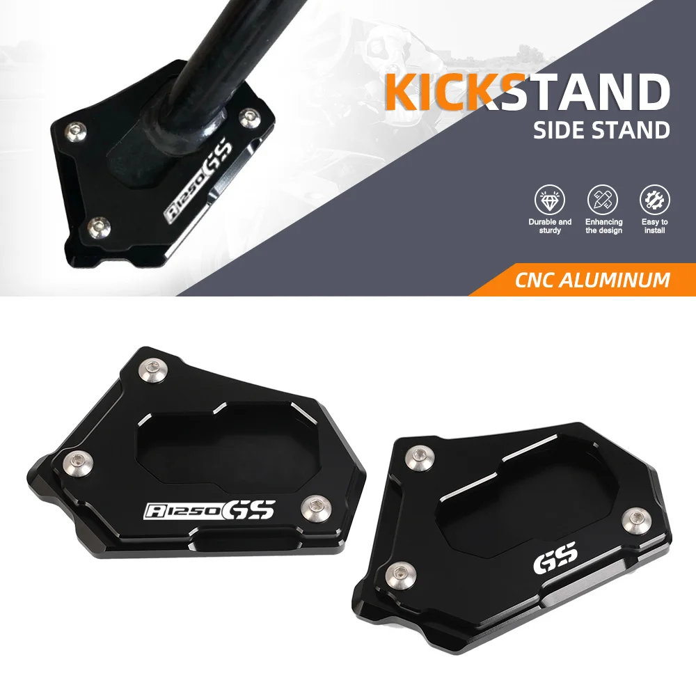 

For BMW R 1200 GS R1200GS LC Rallye 2016 2017 2018 1G12 (K50) Motorcycle CNC Kickstand Side Stand Enlarger Extension Plate