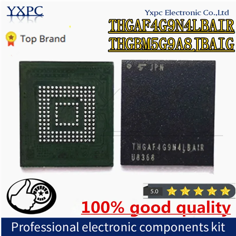 Набор схем флэш-памяти с шариками THGAF4G9N4LBAIR THGBM5G9A8JBAIG 64 Гб BGA153 EMMC 64 ГБ Набор схем флэш-памяти с шариками THGAF4G9N4LBAIR THGBM5G9A8JBAIG 64 Гб BGA153 EMMC 64 ГБ
