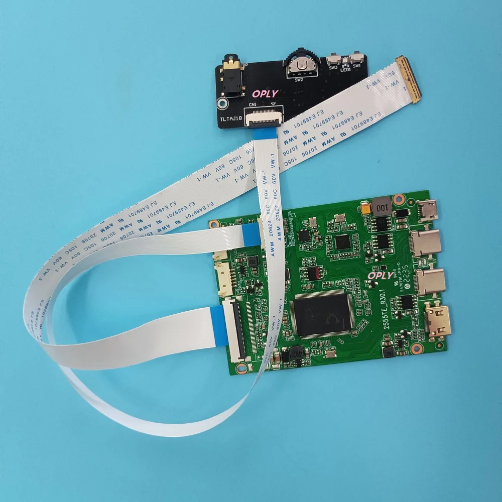 

kit Mini HDMI-compatible for 15.6" LM156LF1L06 LM156LF1L07 1920X1080 monitor EDP Controller board Micro USB Type-c LCD LED panel