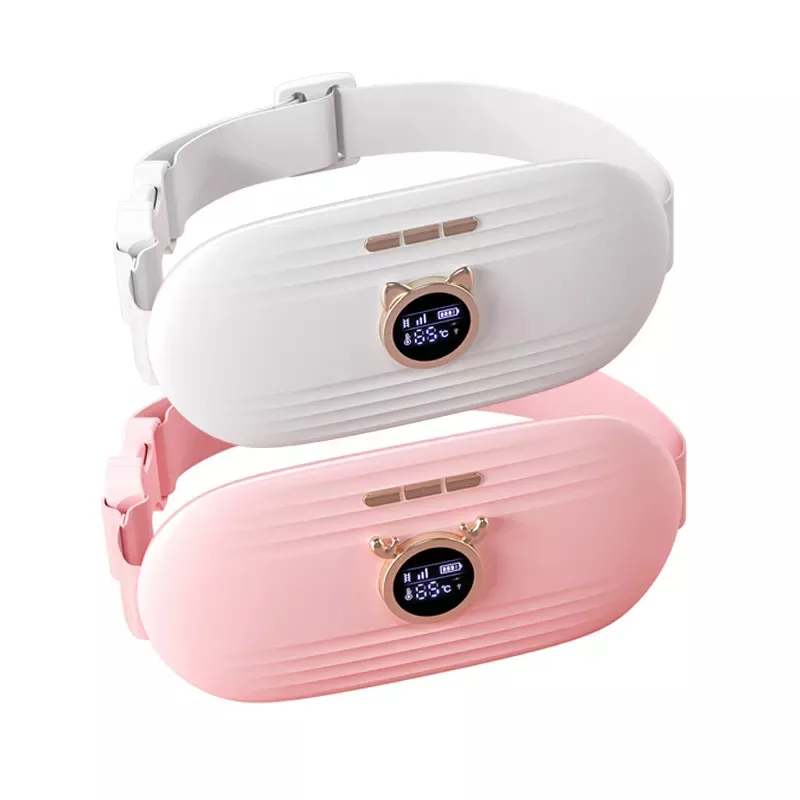 

Hot Relieve Menstrual Pain Abdominal Heating Massage Warm Palace Belt Electric Heating Uterus Acupoints Vibrating Waist Massage