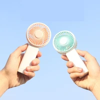 portable fan handheld mini neck hand fan cooler adjustable for office outdoor travel ventilador air conditioners home appliance