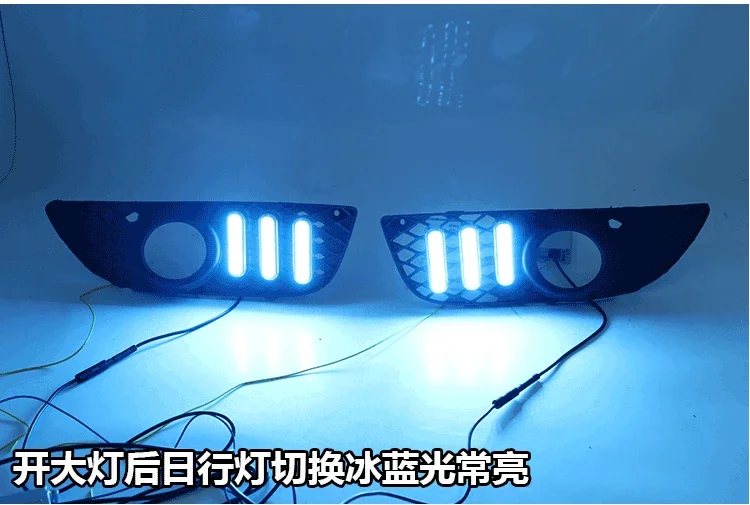 1 zestaw do Mitsubishi Lancer EX 2009 2010 2011 2012 2013 2014 Światła jazdy dziennej LED DRL przeciwmgielne Światło dzienne