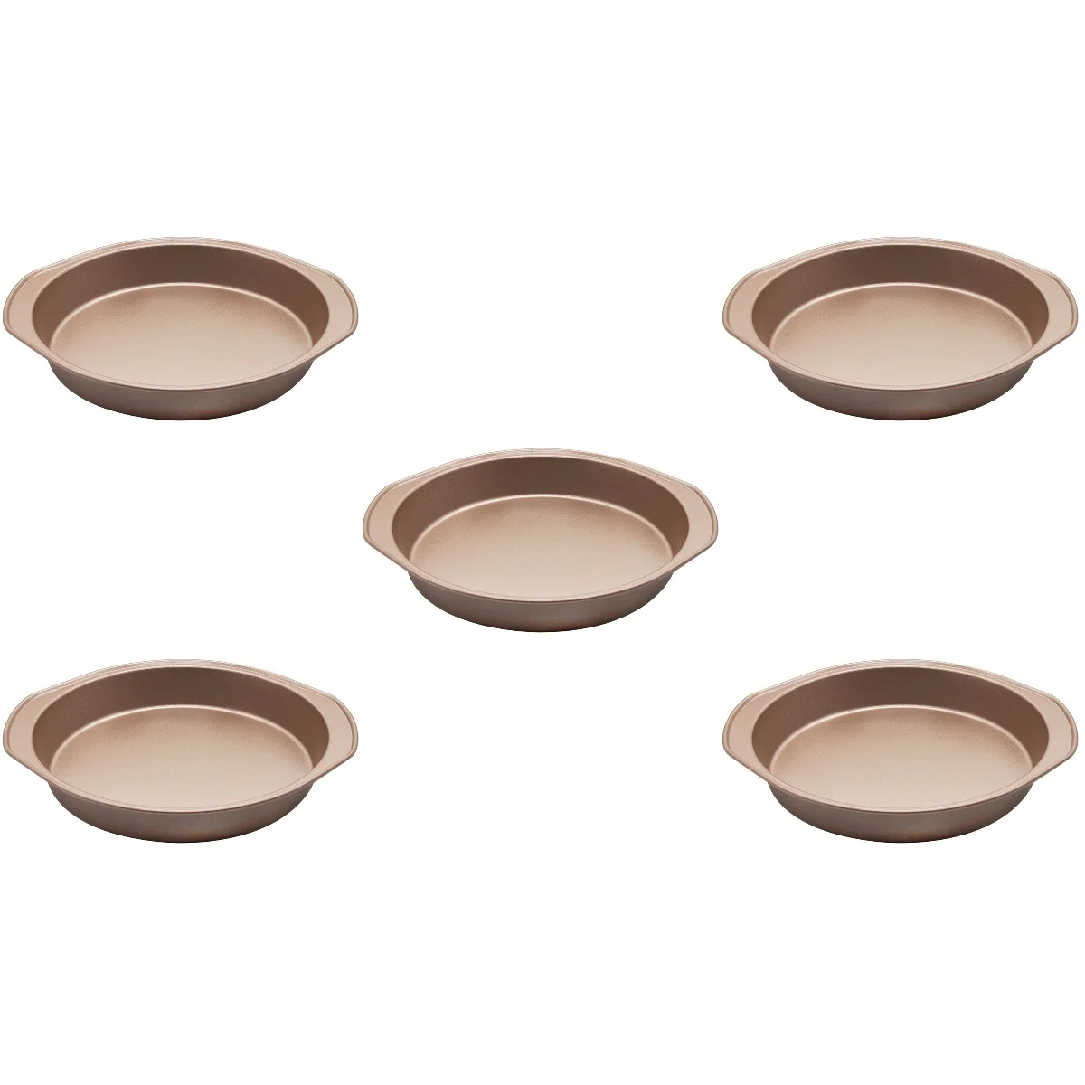 

5pcs Wear-Resistant Tray Non-Stick Pan Metal Oven Tray Pizza Tray Oven Tray