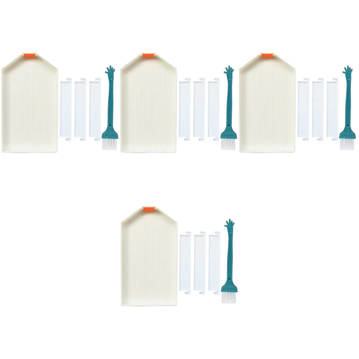 

Diamond Tray Diy Rhinestone Drawing Tool Containeraccessories Drill Nail Plate Sorting Bead Brush Keyboard Tools Cleaning