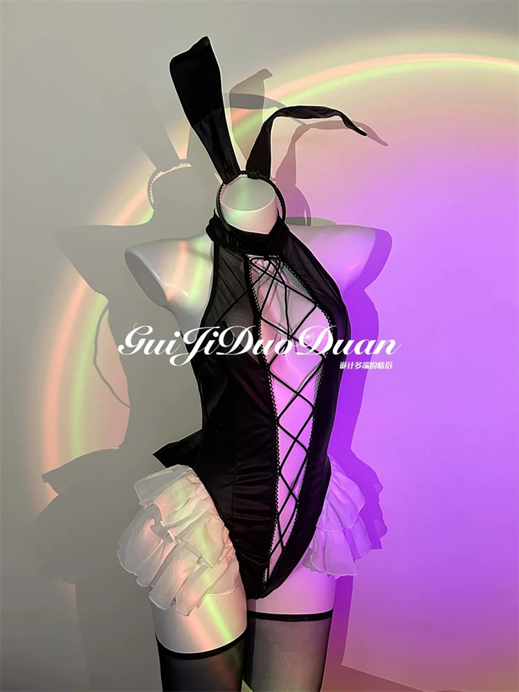 2023 Женский Пижамный Комплект В Стиле Аниме девушка С Кожаным Поясом Сексуальное