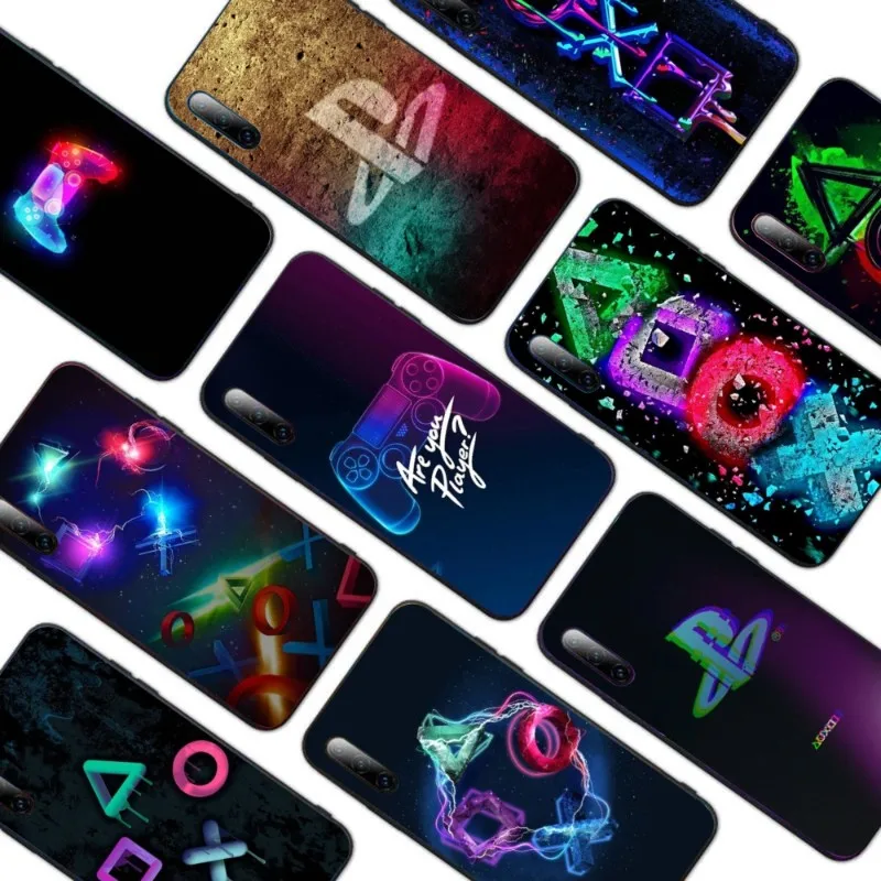 

Игровая консоль PS4 чехол для телефона Samsung A91 A81 A73 A72 A71 A30 A20 A12 A13 A50S A52 A53 мягкий черный чехол для телефона