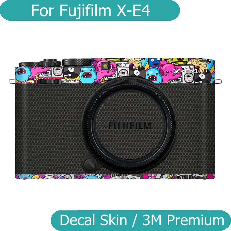 

X-E4 Camera Sticker Coat Wrap Protective Film Body Protector Decal Skin For Fujifilm FUJI XE4 X E4