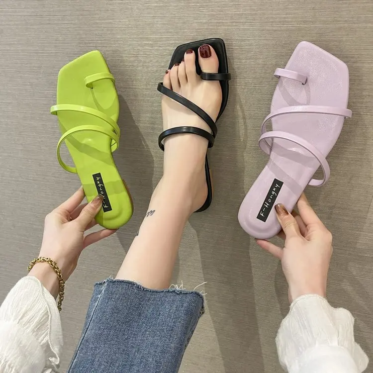 

Flat Shoes Female Low Slippers Soft Luxury Slides Slipers Women Rubber Flip Flops Comfort Designer 2022 Hawaiian Beach Summer Ba