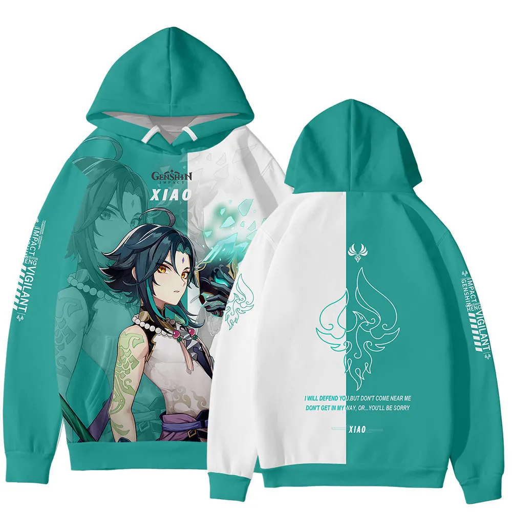 

Men women Hoodies Genshin Impact Raiden Shogun 3D Print y2k Sweatshirts Boy Girl Kids Hooded Sweatshirts Children Clothes