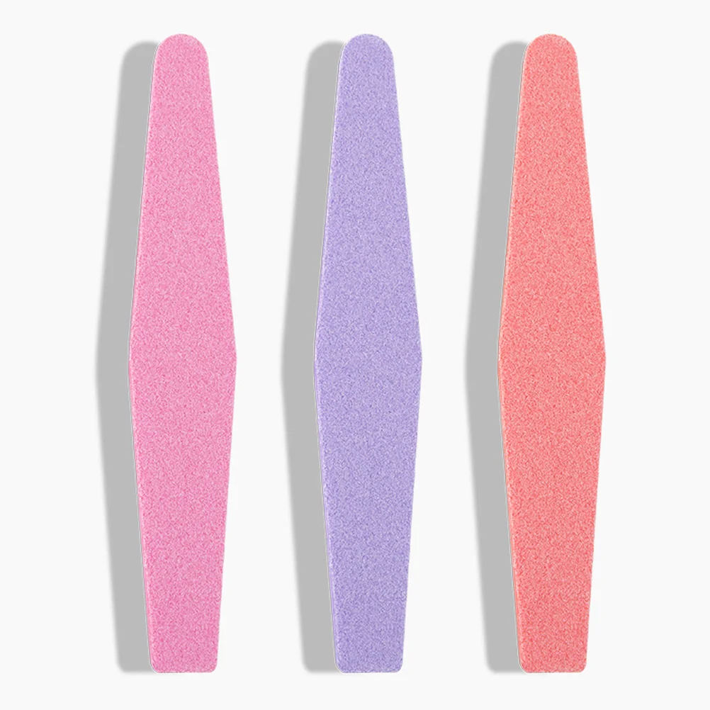 

10 Pcs Barniz De Gel Para Uñas Double-sided Nail File Polishing Block Purple Child