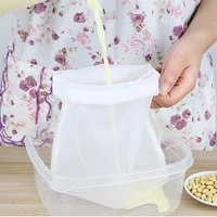 food grade nylon filter bag food squeeze bag reusable fruit coffee milk soy milk wine filter screen household products