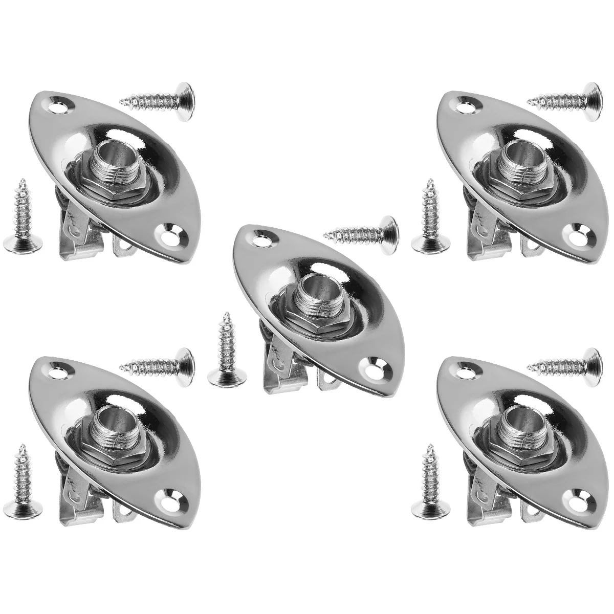 

5 комплектов планшетов для гитары, Сменные пластины для гитары с винтами