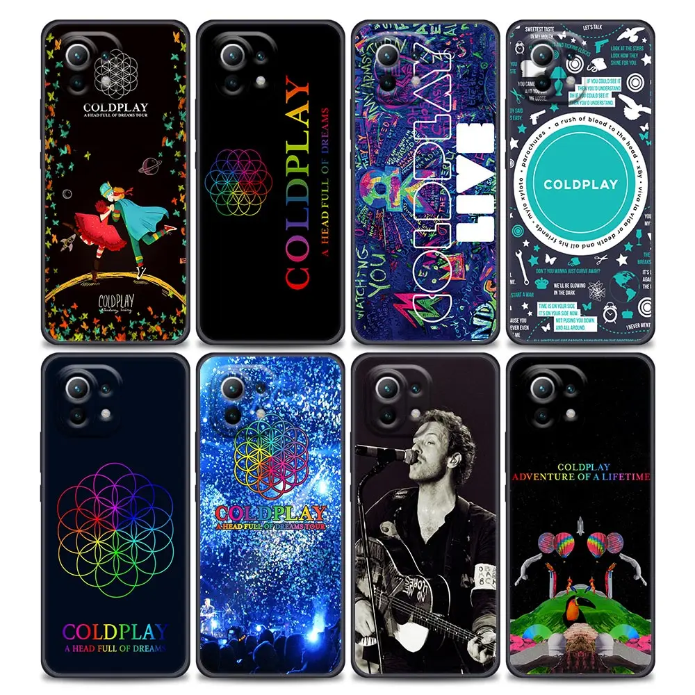 

Funda Para For Xiaomi Mi 11 Lite 5G NE 11i 11X 11T 12 Poco F1 F3 X3 X4 Pro Case Silicone Cover Coldplay Chris Martin Band Coque