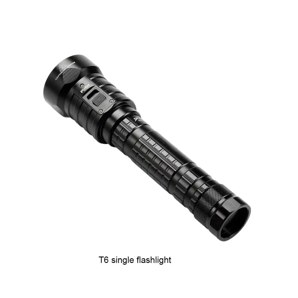

Flashlight DX4S 100M Waterproof Magnetic Durable Oxidation Treatment Skidproof Micro Lamp Outdoor Lighting Submarine