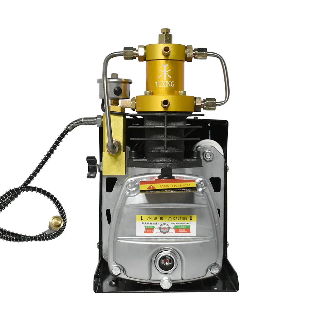 Automatic Shut-down High Pressure Air Pump For Inflator Airgun Rifle Scuba Tank