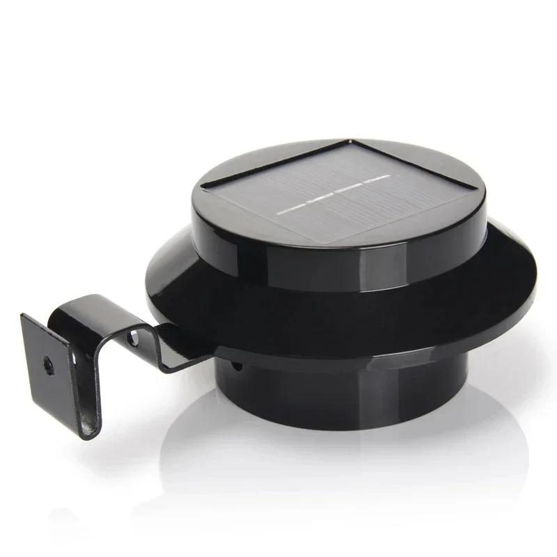 Наружные солнечные водосточные светильники 3 дюйма 9 светодиодов