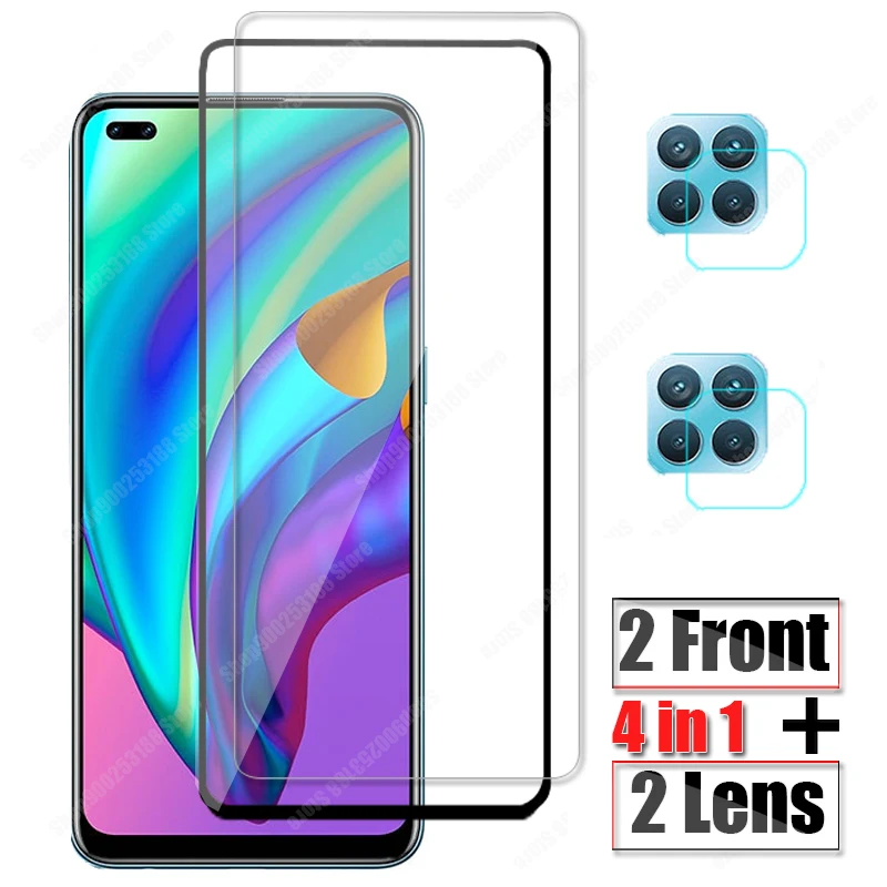 

Защитное стекло для экрана Oppo A93, закаленное стекло для Oppo A93, защитная пленка для камеры, Защитная передняя пленка для телефона OppoA93 A 93 6,43 дюй...