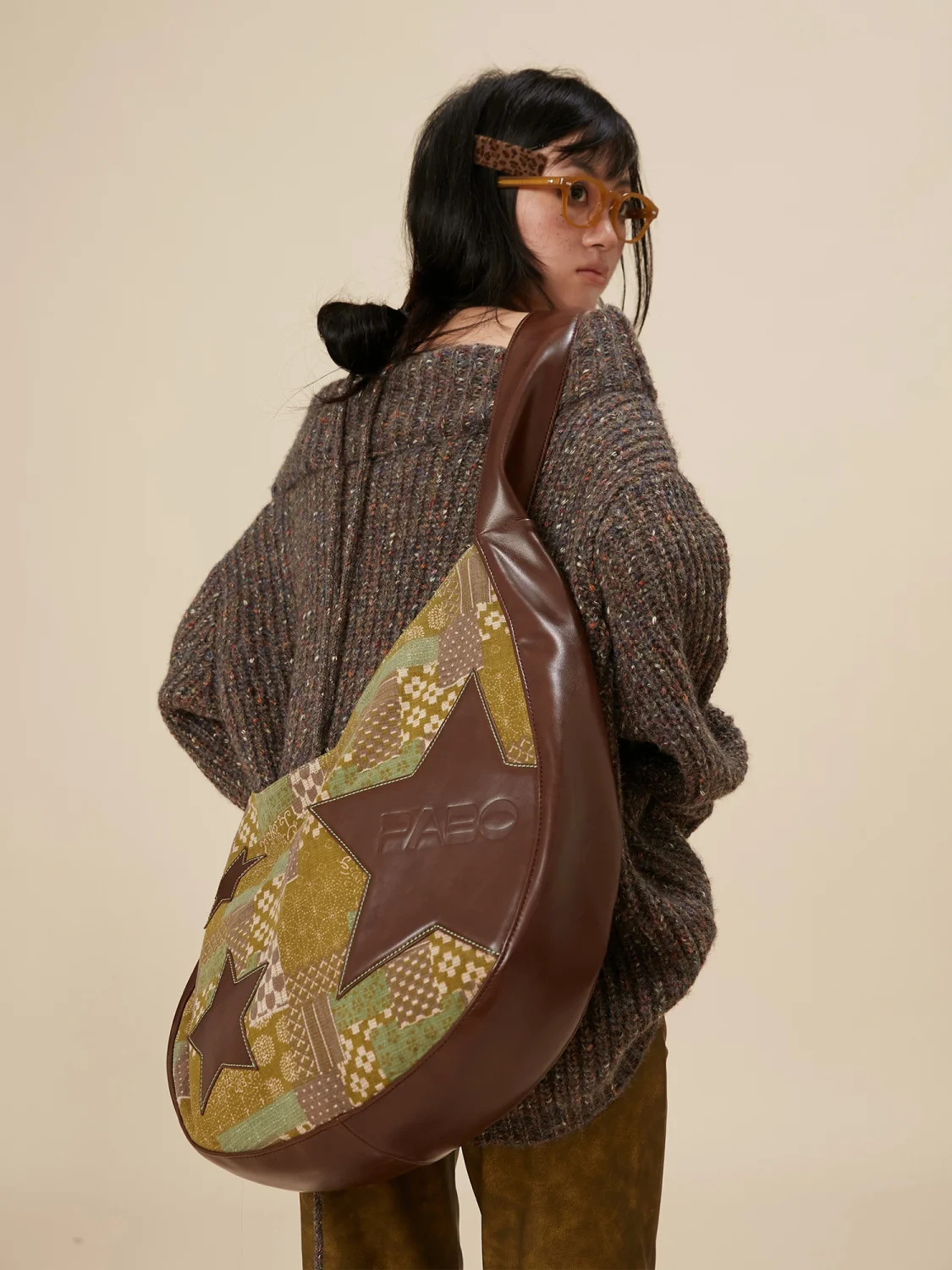 Y2k Эстетические индивидуальные сумки-тоут со звездами Холст Уличная одежда Сумки