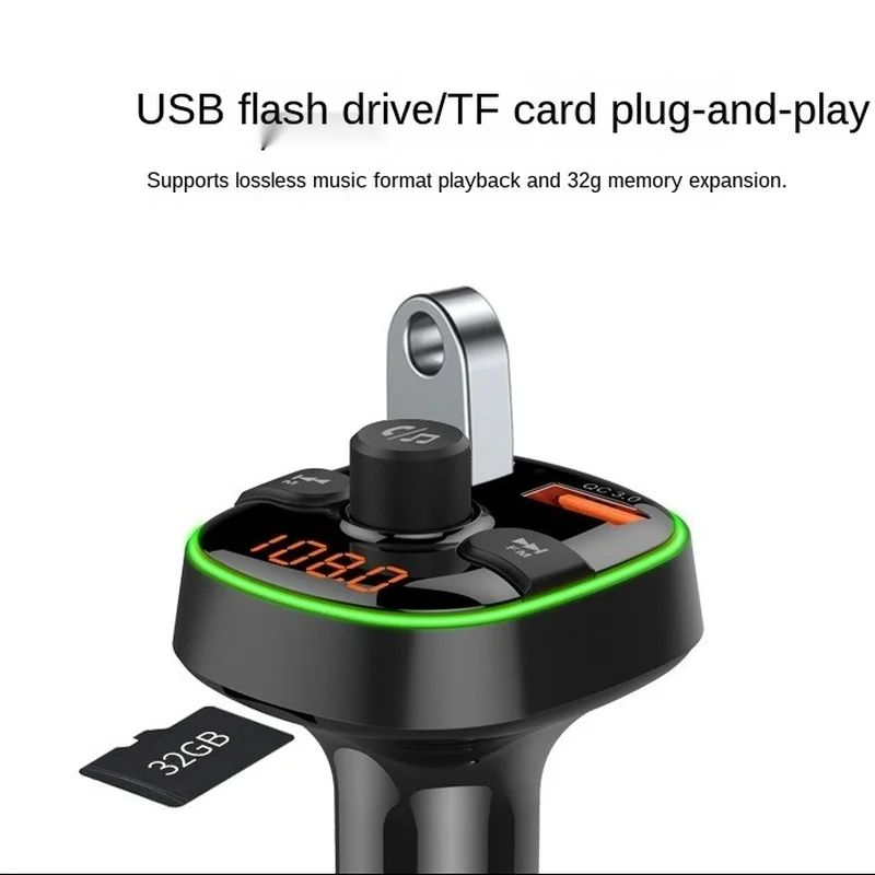 Автомобильное зарядное устройство с двумя USB-портами и mp3-плеером (art.: 3920c092cd646) - 3920c092cd646