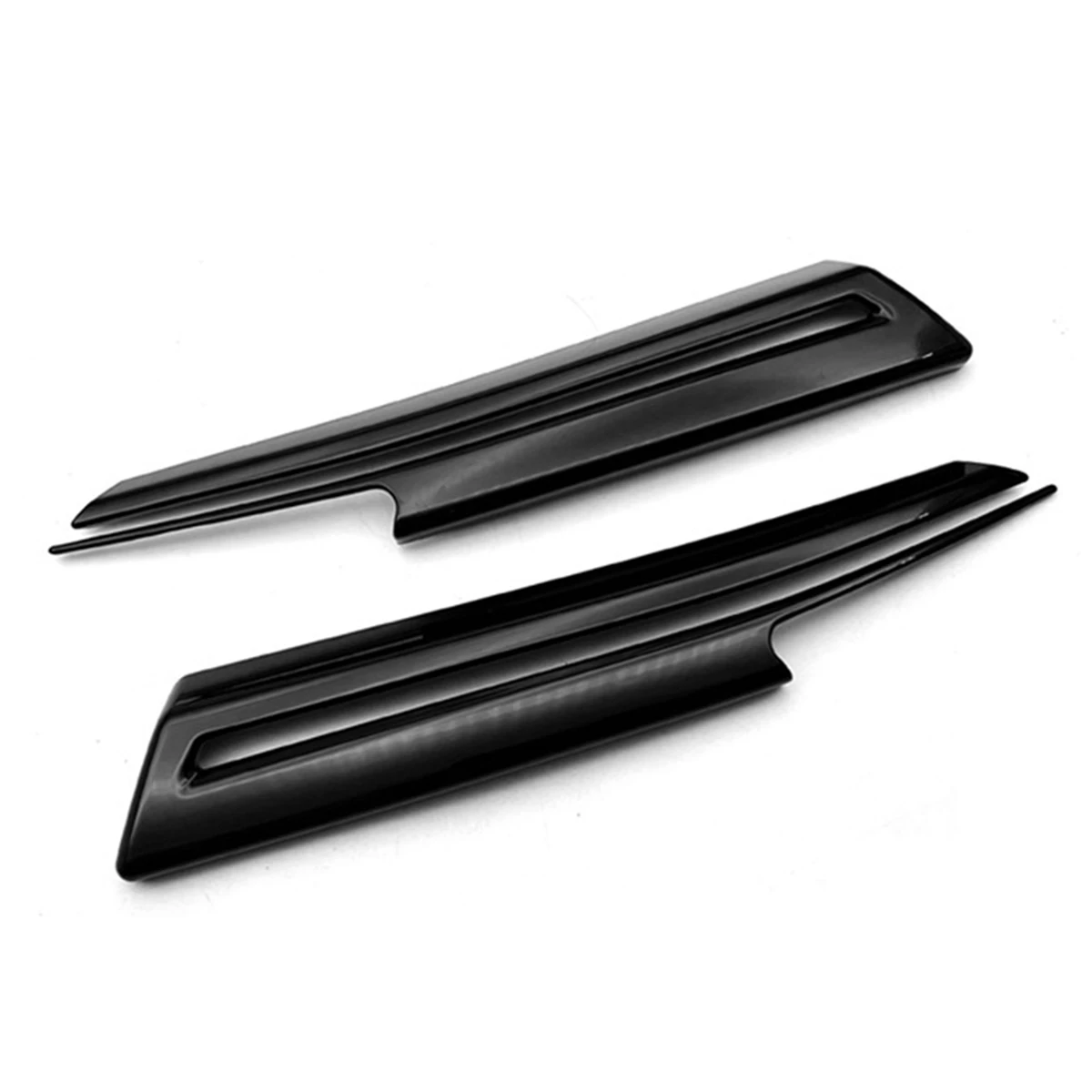 

Car Front Grill Grille Cover Decorative Trim Strips Mouldings for Subaru XV/Crosstrek 2021 2022 2023 Glossy