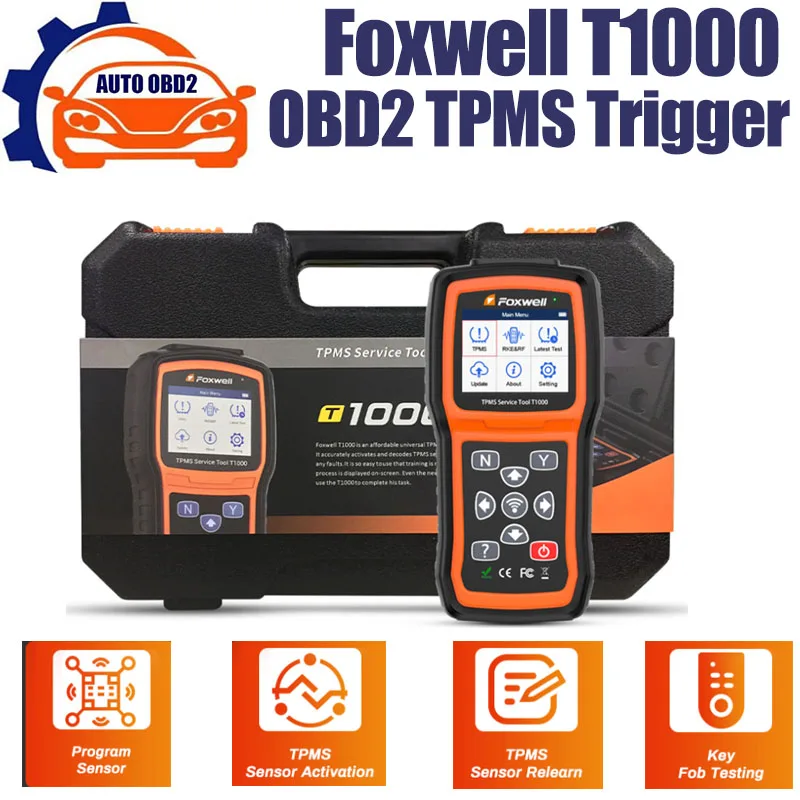 

Система контроля давления в шинах Foxwell T1000 OBD2