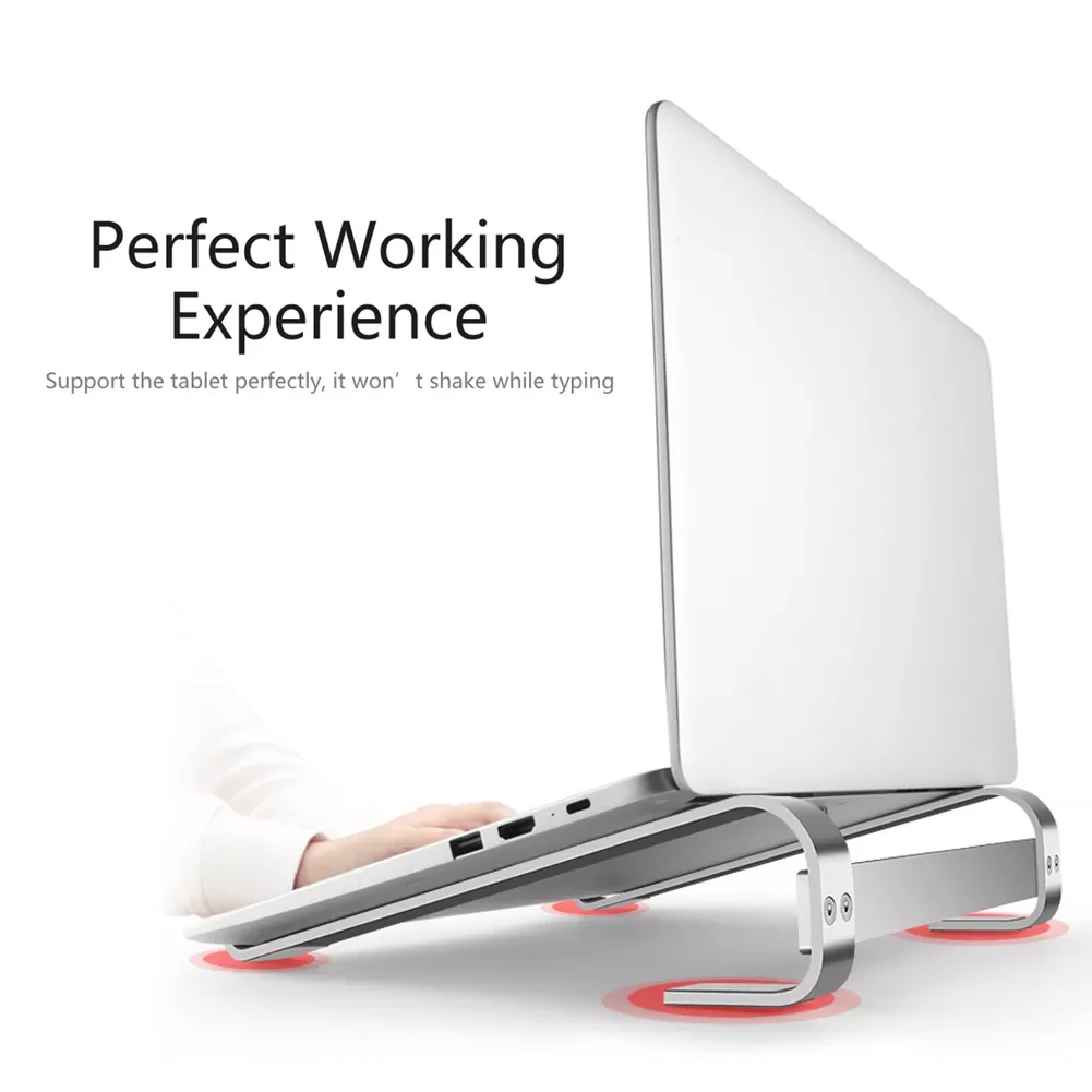 

NEW Stand Aluminum Notebook Support Holder For MacBook Air Pro Foldable Laptop Stand For 10-18 Inch Desktop Cooling Bracket
