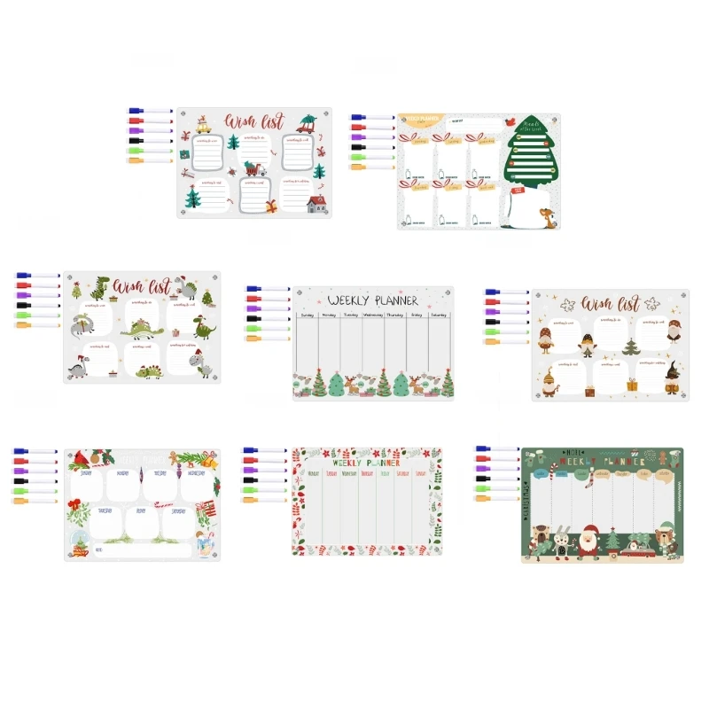 

Магнитный календарь на холодильник, еженедельник, магнитный календарь, доска, доска для списка дел, список покупок для