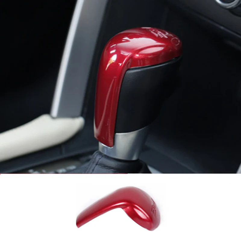 Автомобильная ручка переключения передач крышка отделка наклейка для Mazda 2 3 6 BM GJ