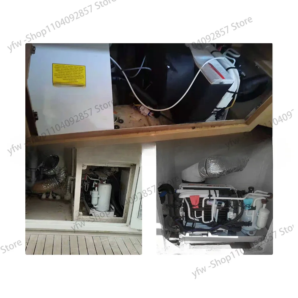 Автономное освещение для лодки 9000btu 16000Btu 24000Btu охладитель с водяным охлаждением