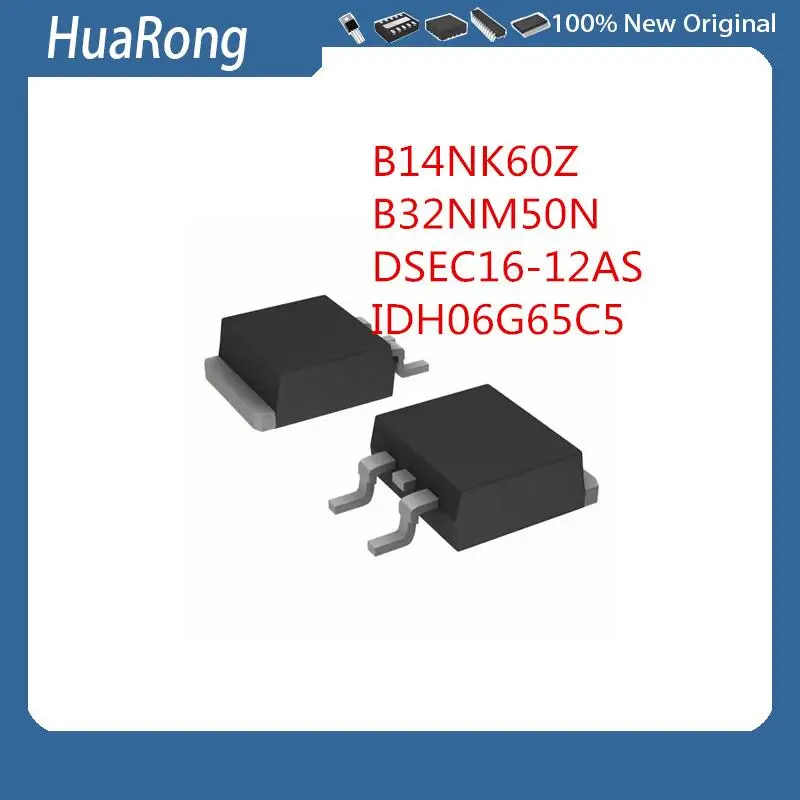 10 шт./партия B14NK60Z STB14NK60Z B32NM50N STB32NM50N DSEC16-12AS IDH06G65C5 D0665C5 TO-263