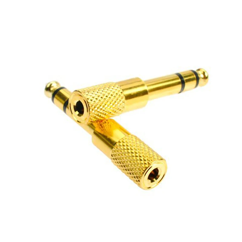

Jack 6.35mm Male To 3.5mm Female Adapter Connector Headphone Audio Amplifier Microphone AUX Cable With 6.35 3.5 MM Jack 2022 New
