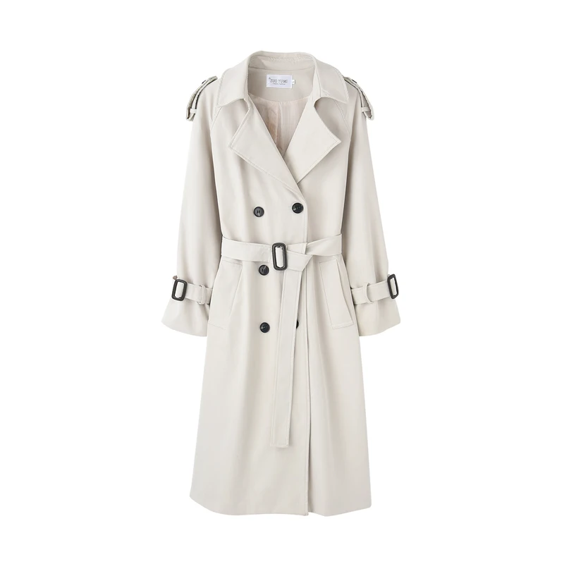 Рисунок 5 - Тренчкот женский двубортный с поясом